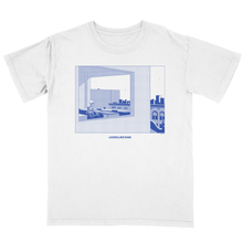 Load image into Gallery viewer, Looks Like Rain - White / Blue Ink