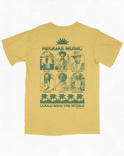 Load image into Gallery viewer, Reggae Tee - MUSTARD - *PREORDER*