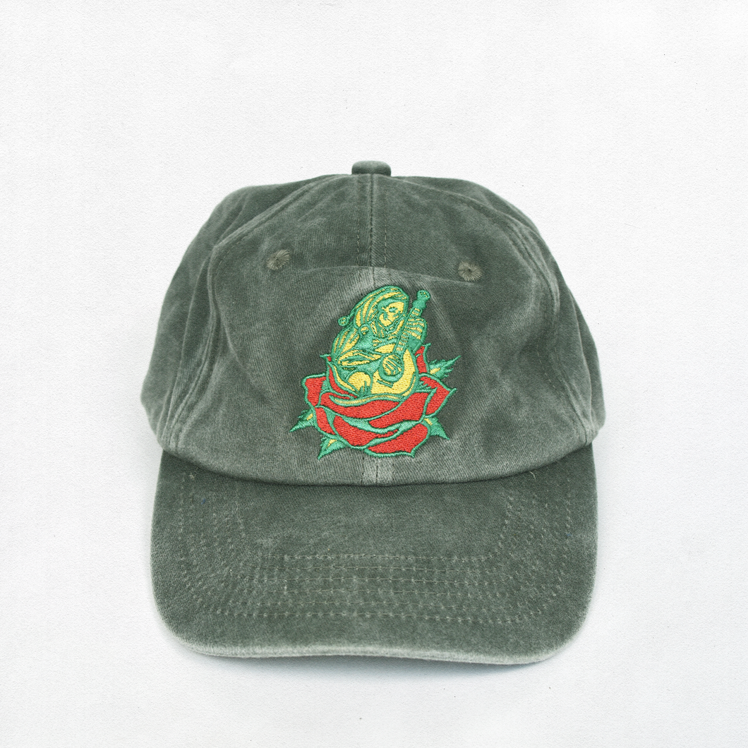 Mandolin Reaper Rose Hat (Forest Green)