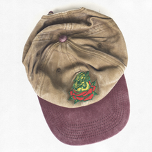 Load image into Gallery viewer, Mandolin Reaper Rose Hat (Khaki/Burgundy Two-Tone)